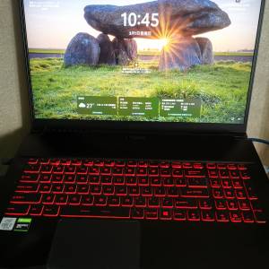MSI GF75 Thin 10SCXR 17.3 吋 電競手提電腦 Labtop Notebook I7 16GB Ram Nvidia ...