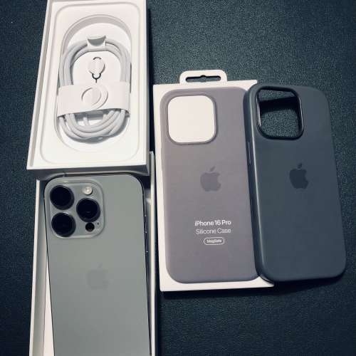 iPhone 16 pro 256原色連原廠保護套