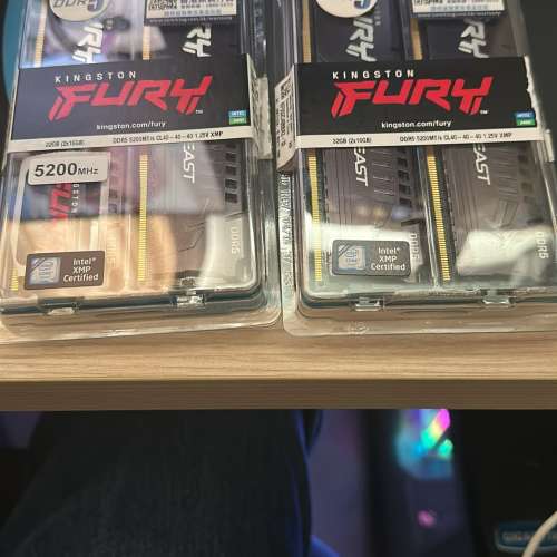 Kingston Fury Beast DDR5 5200 32GB Kit (2x16GB)