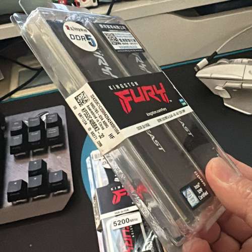Kingston Fury Beast DDR5 5200 32GB Kit (2x16GB)