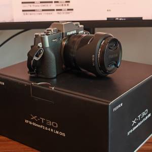 Fujifilm XT 30 灰色 with box (行貨/有盒)