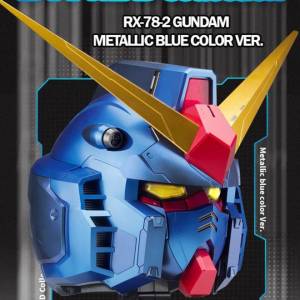Bandai BN Head Rx-78-2 Gundam 元祖高達頭像 金屬藍配色