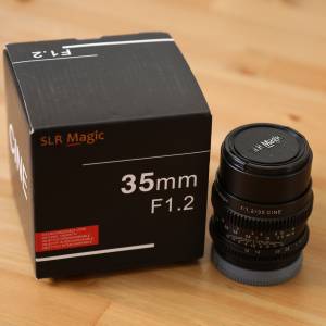 Sony E-mount SLR Magic SLR Magic 35mm F1.2 Lens 鏡頭