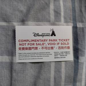 香港迪士尼樂園 Disneyland 成人門票 $450 每張