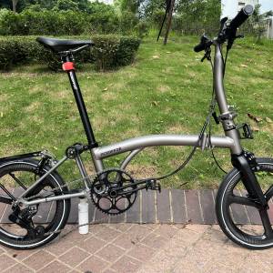 2025 最新款超輕版 ACEOFFIX C5 5速 啞黑色碳前叉 碳三刀 鋁合金折叠車 送前後蛙燈叮...