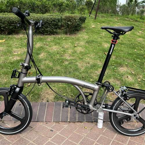 2025 最新款超輕版 ACEOFFIX C5 5速 啞黑色碳前叉 碳三刀 鋁合金折叠車 送前後蛙燈叮...