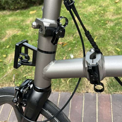 2025 最新款超輕版 ACEOFFIX C5 5速 啞黑色碳前叉 碳三刀 鋁合金折叠車 送前後蛙燈叮...