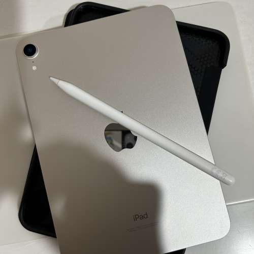 iPad mini6 256gb+Apple Pencil 2代原廠筆，港行極新，冇修冇拆，有套有貼，不議價...