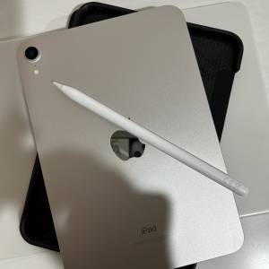 iPad mini6 256gb+Apple Pencil 2代原廠筆，港行極新，冇修冇拆，有套有貼，不議價...