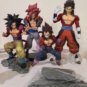 龍珠景品 超4系列 悟空 比達 古比洛