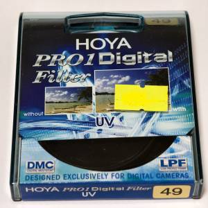 HOYA Pro1  49mm & heliopan 72mm UV filter