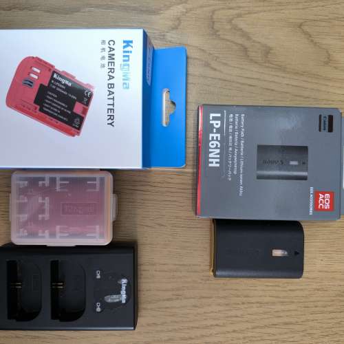 Canon LP-E6NH x2