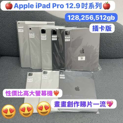 ✨母親節優惠價✨(🥰電子之家，超多靚iPad平板之家🥰）Apple iPad Pro 12.9吋/128,...
