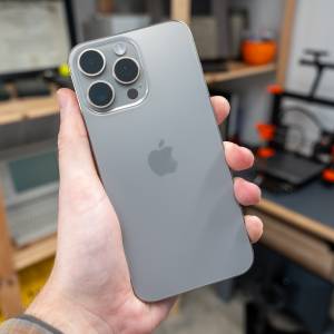 iPhone 15 Pro Max 256GB 原色鈦金屬 保養到期日: 2025年11月29日