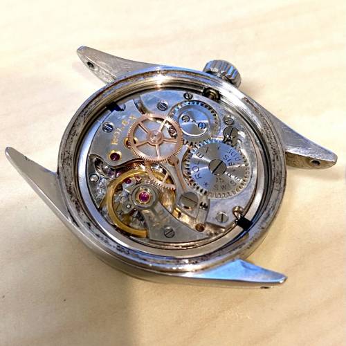 古董勞力士1957年鋼手上鍊手錶, Rolex boy&rsquo;s size 6246 靚Honeycomb Explorer 369面