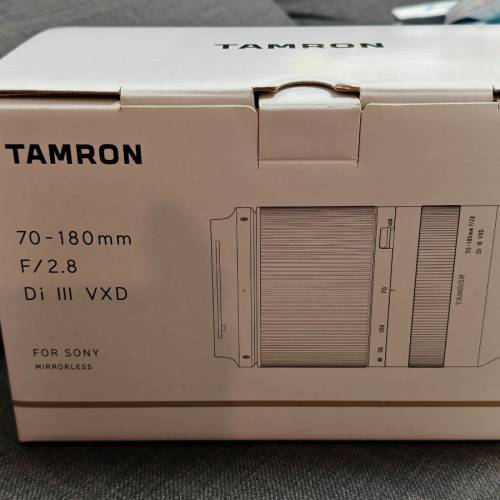 Tamron 70-180mm F/2.8 for sony