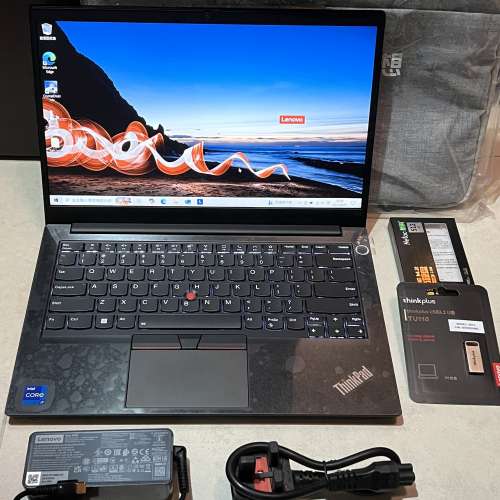 真95%新 Lenovo Thinkpad E14 Gen2, 11代 i7-1165G7, 32GB, 新512GB SSD, Win10Home...