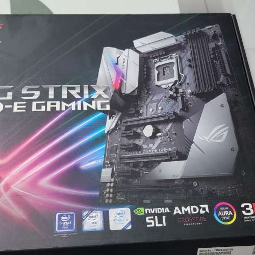 Intel i7-8700k + ROG STRIX Z370-E GAMING