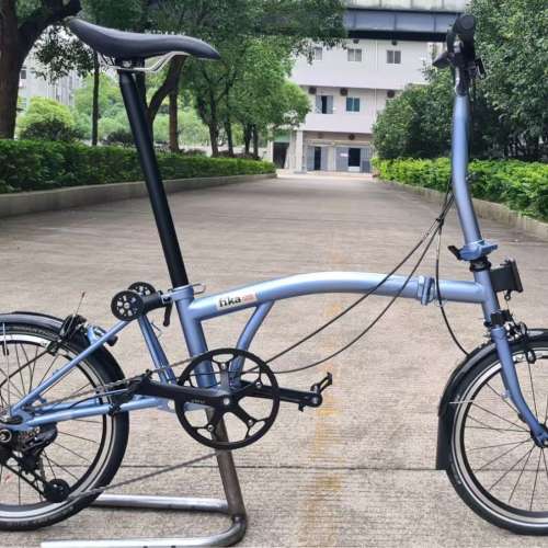 2025 Fika P6 國布 小布款 外6速鉻鉬鋼折叠車