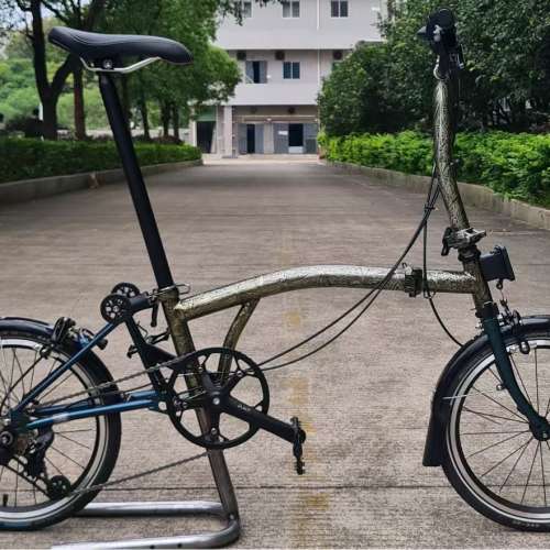 2025 Fika P6 國布 小布款 外6速鉻鉬鋼折叠車