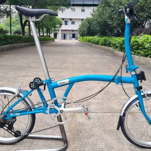 2025 Fika P6 國布 小布款 外6速鉻鉬鋼折叠車