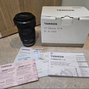 99% Tamron 17-50mm F4 Sony FE Mount 接近全新 有單