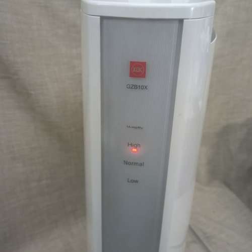 KDK GZB10X熱石式抽濕機 注意描述