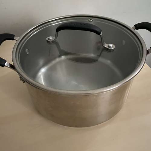 TEFAL - X JAMIE OLIVE 不銹鋼4.5L 雙耳煲連蓋