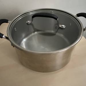 TEFAL - X JAMIE OLIVE 不銹鋼4.5L 雙耳煲連蓋
