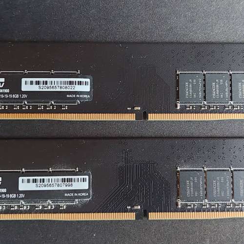 INTEL i3 10100 + KLEVV DDR4 8G * 2