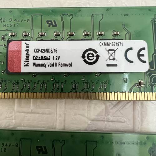 金士頓DDR4 16G×4一共64G