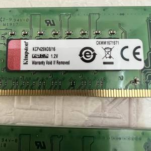 金士頓DDR4 16G×4一共64G