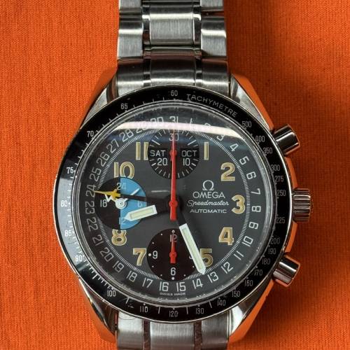 Omega Speedmaster triple date