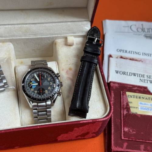 Omega Speedmaster triple date