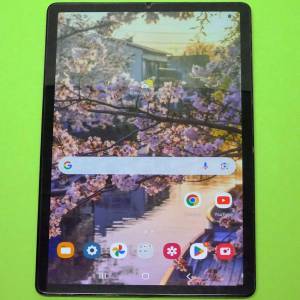 新淨無花有原裝保護貼10.5吋良好Samsung S5e(SM-T720)64GB rom 4GB Ram Android 12