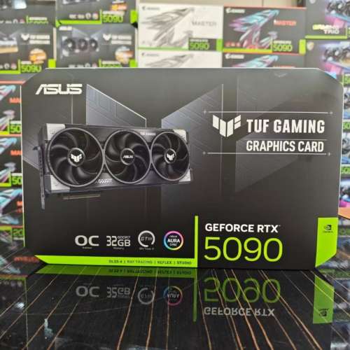 ASUS TUF RTX 5090 ASTRAL rtx5090 ROG 水冷 5090 保證滿血 176 ROPS 旺角門市超過1...