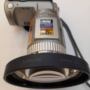 Vintage Sony F505 CCD + Sony VCL-MHG07 Wide-Angle Lens Kit