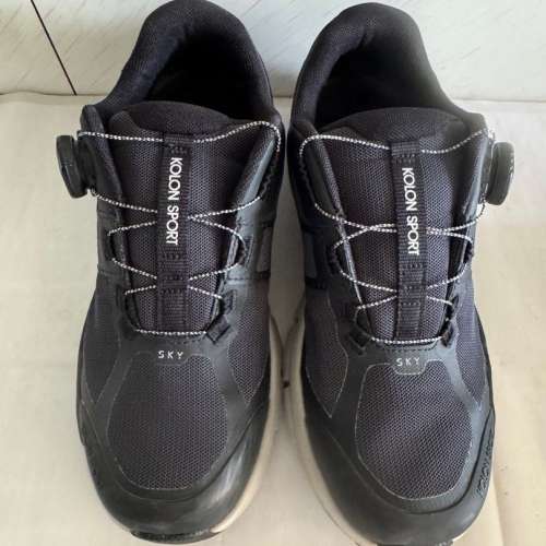 Kolon Sport LUFG3SNK05 ML 38.5 6 防水行山旅行休閑鞋 黑色