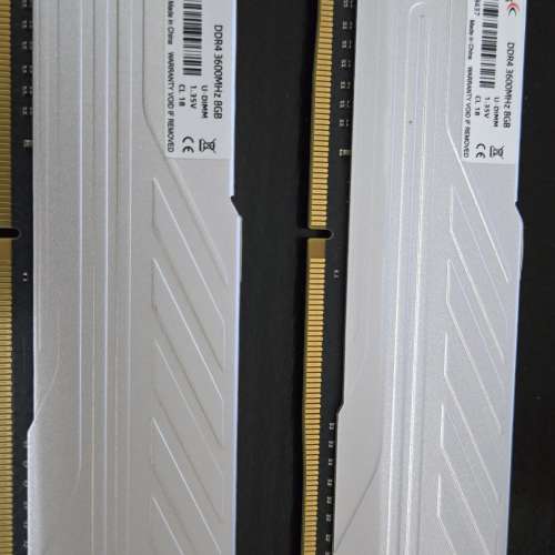 Kingbank, 8G*2ddr4 3600 C18