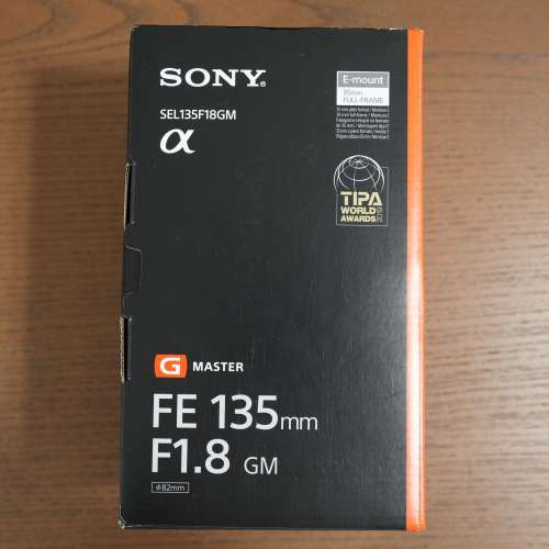 Sony FE 135mm F1.8 GM｜行貨保養至2026年6月｜近全新｜SEL135F18GM