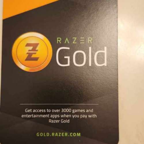长期收razer gold雷蛇卡