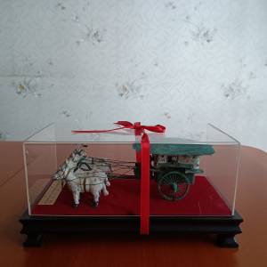 秦始皇陵銅車馬擺件模型