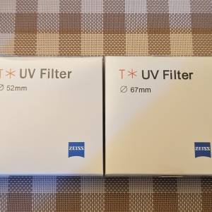 ZEISS UV filter 52mm & 67mm