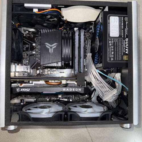 I3 10105f+rx5500xt組裝機
