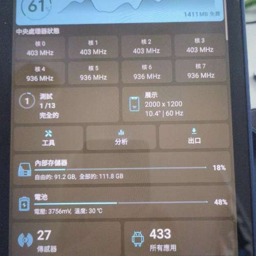 Samsung galaxy tab s6 lite ,  4gb /128gb,  有盒, s-pen, 有套