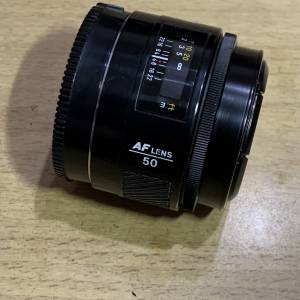 新淨Minolta AF 50mm 1.4大光圈鏡頭 鏡片清晰冇花冇霉