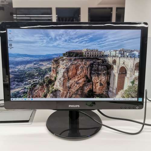 Philips 飛利浦 全高清 LCD 20吋 顯示器 200V4Q 20 inch LED computer Monitor  + ...