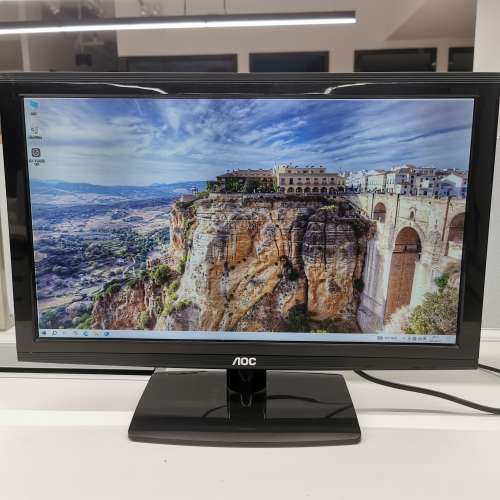 AOC 21.5吋 LED LCD 螢幕 屏幕 顯示器 e2241Vwa computer monitor + DVI Cable