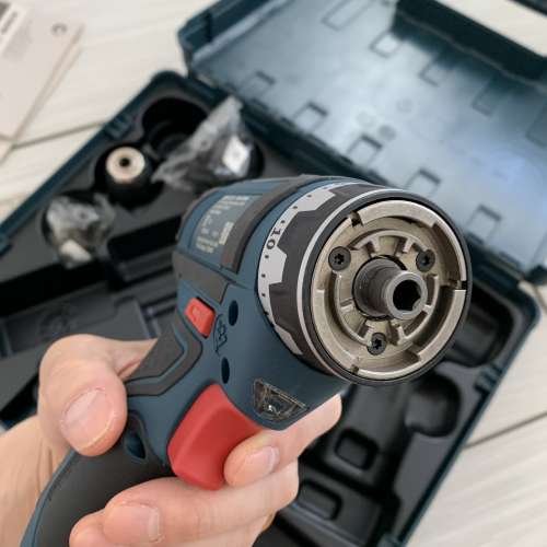 BOSCH GSR 12V-15FC 淨機 + 3鑽頭