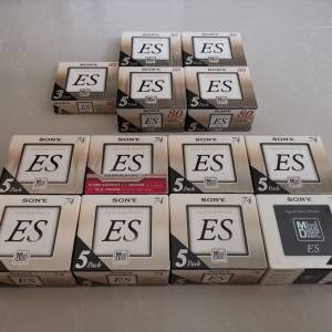 Sony ES MiniDisc 74/80min MD碟